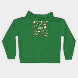 Gingerbread Touchdown Kids Hoodie